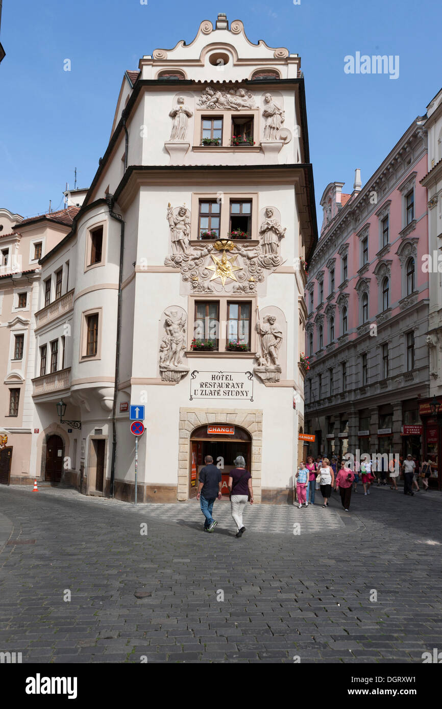 Restaurant in the historic town centre of Prague, Malá Strana, Prague