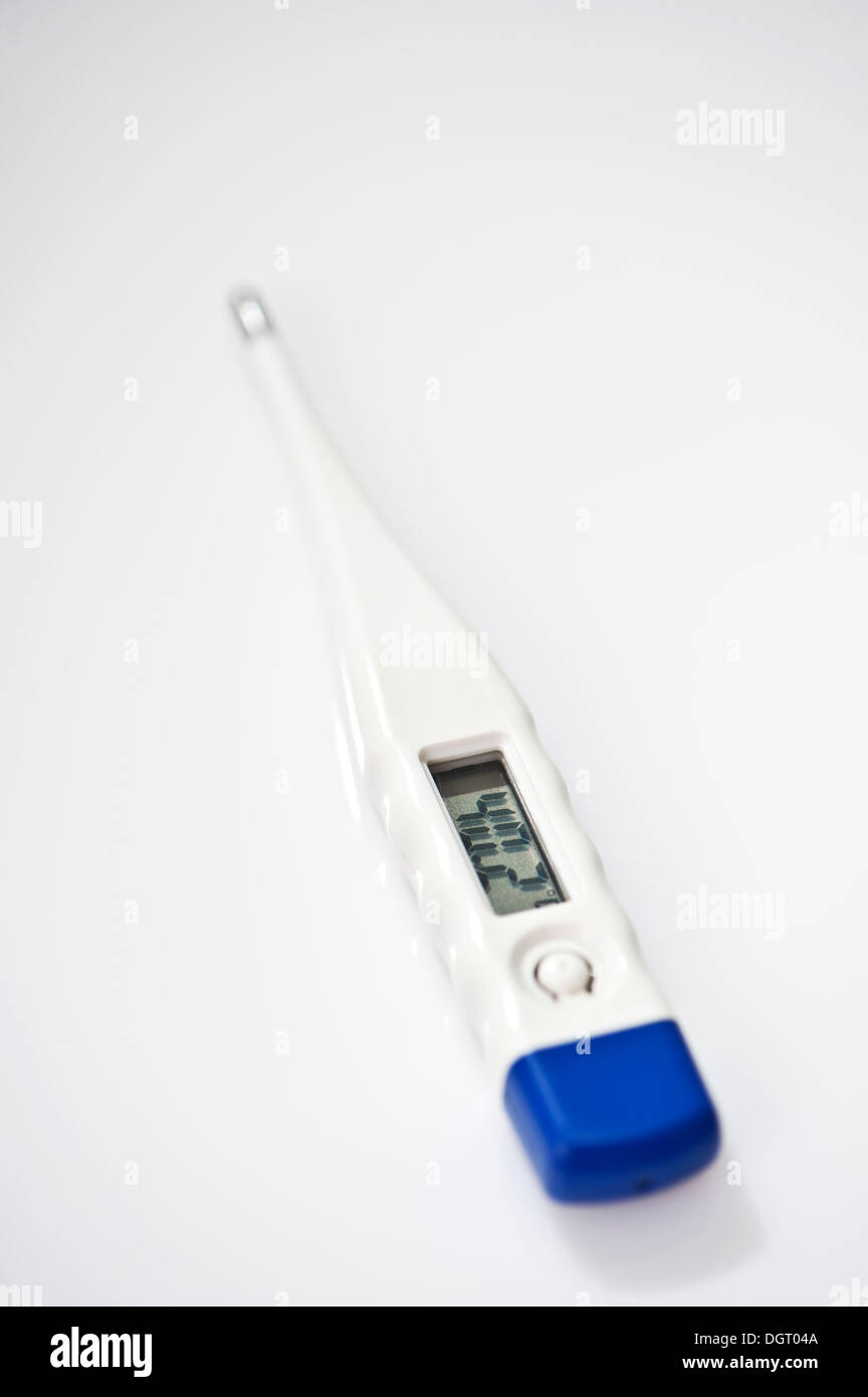 Clinical thermometer, digital Stock Photo Alamy