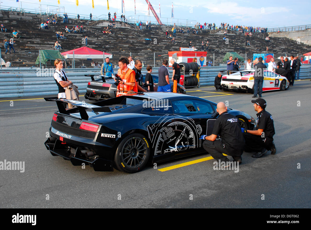 Number 1 racing car is driven by Prince Albert von Thurn und Taxis and ...
