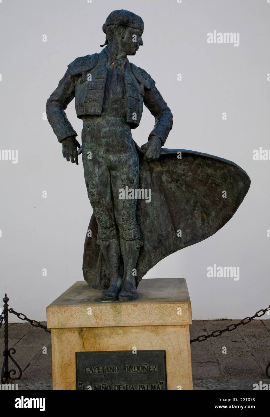 Cayetano Ordonez matador sculpture statue Ronda Spain Stock Photo