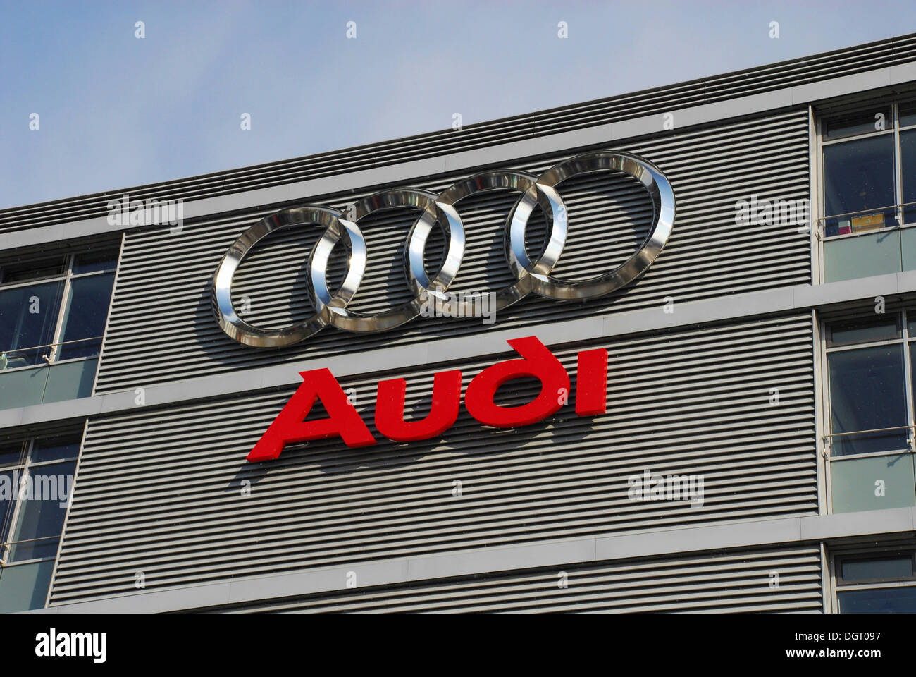 Audi factory, Ingolstadt, Bavaria Stock Photo