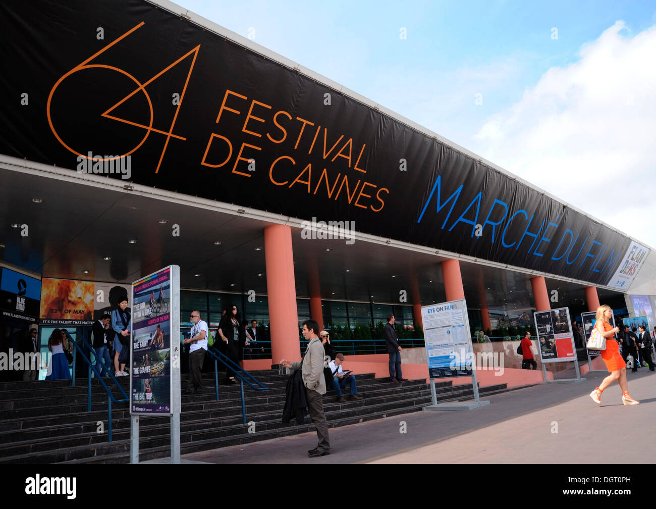Exhibition centre, International Film Festival, Cannes, Côte d'Azur, France, Europe Stock Photo