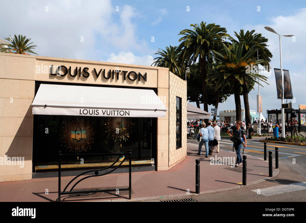 Louis Vuitton store in Cannes, France, Europe Stock Photo - Alamy