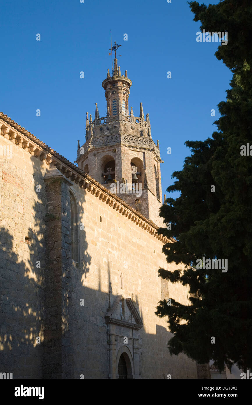 Historic church building Iglesia de Santa Maria de Mayor, Ronda, Spain Stock Photo