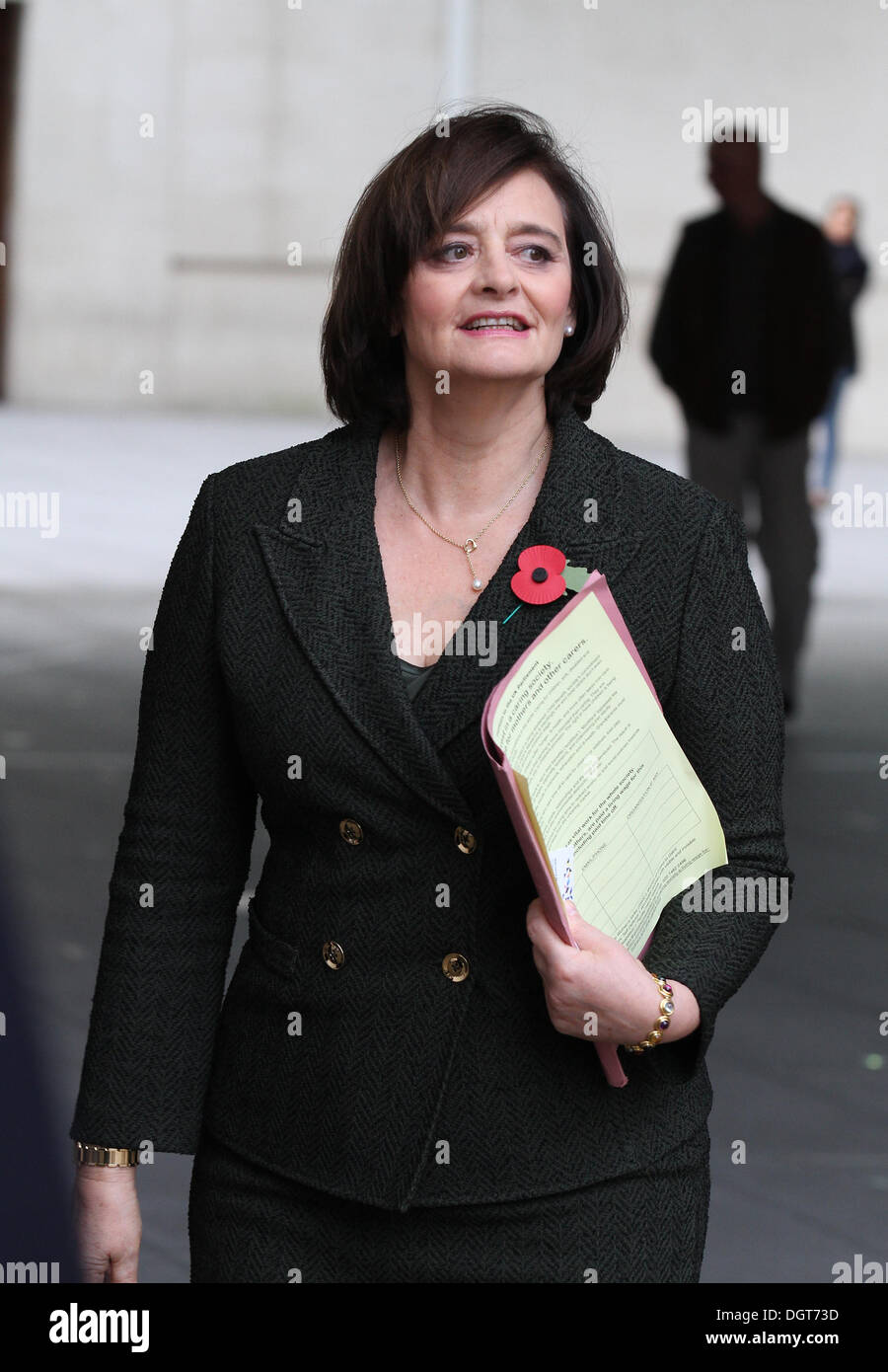 Cherie Blair seen at the BBC studios in London. Credit:  Simon Matthews/Alamy Live News Stock Photo