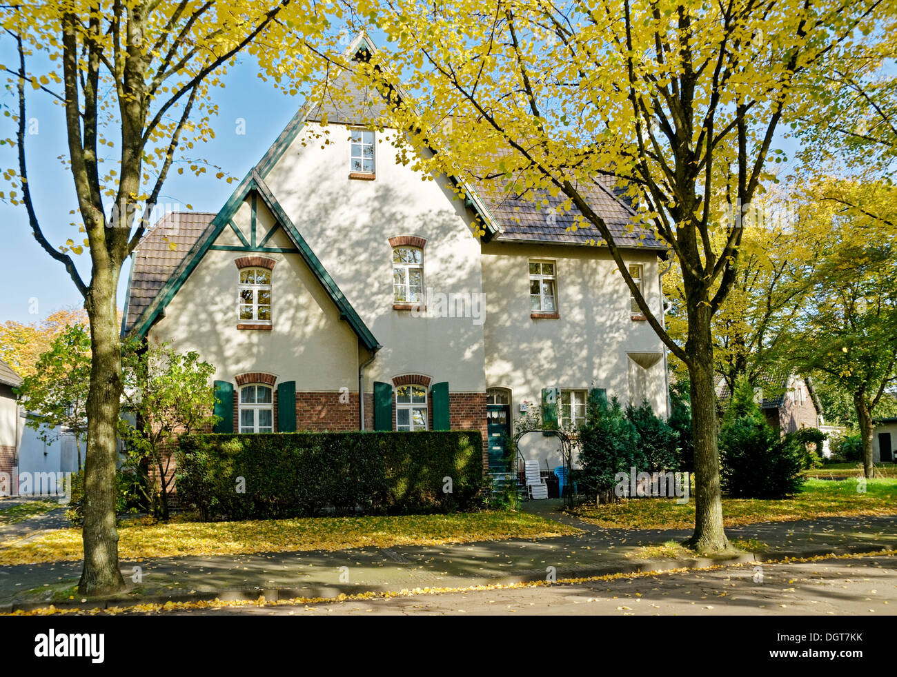 Former Coal Miner S House On Historic Meerbeck Estate Moers Nrw
