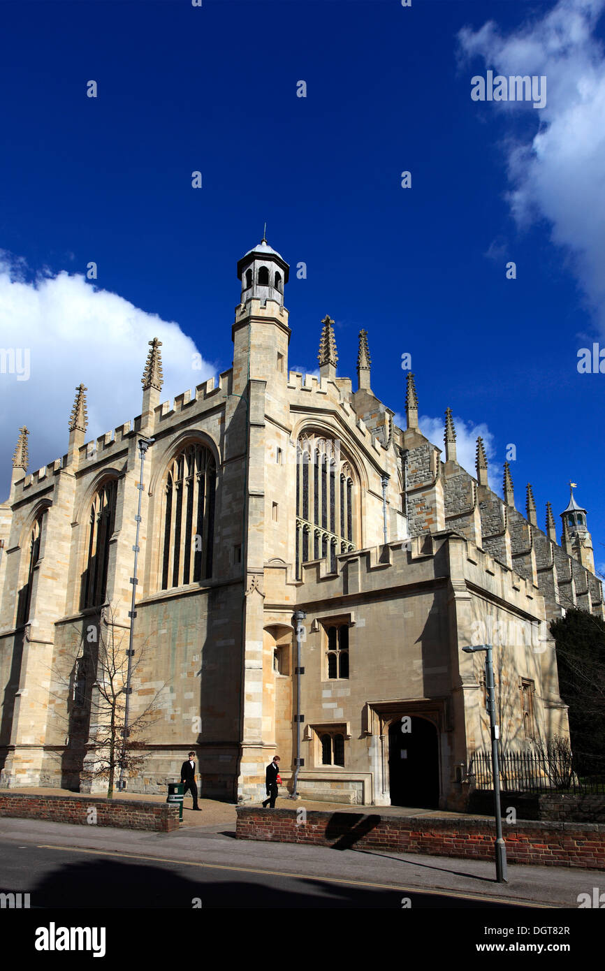 Exterior of Eton College Chapel, Eton and Windsor town, Berkshire