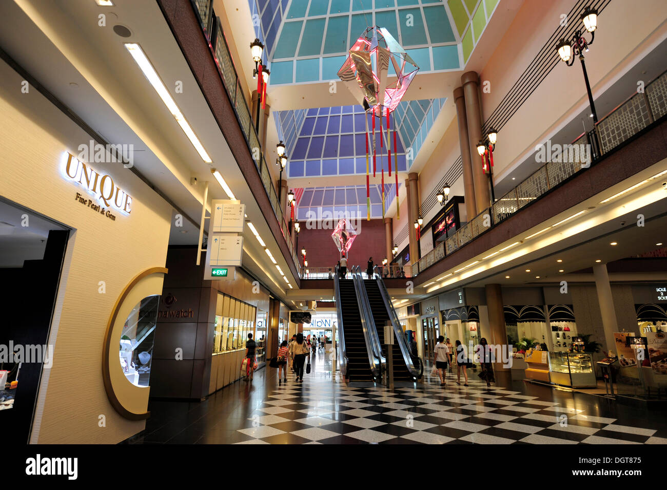 the mall at millenia shopping centre orlando florida usa Stock Photo - Alamy