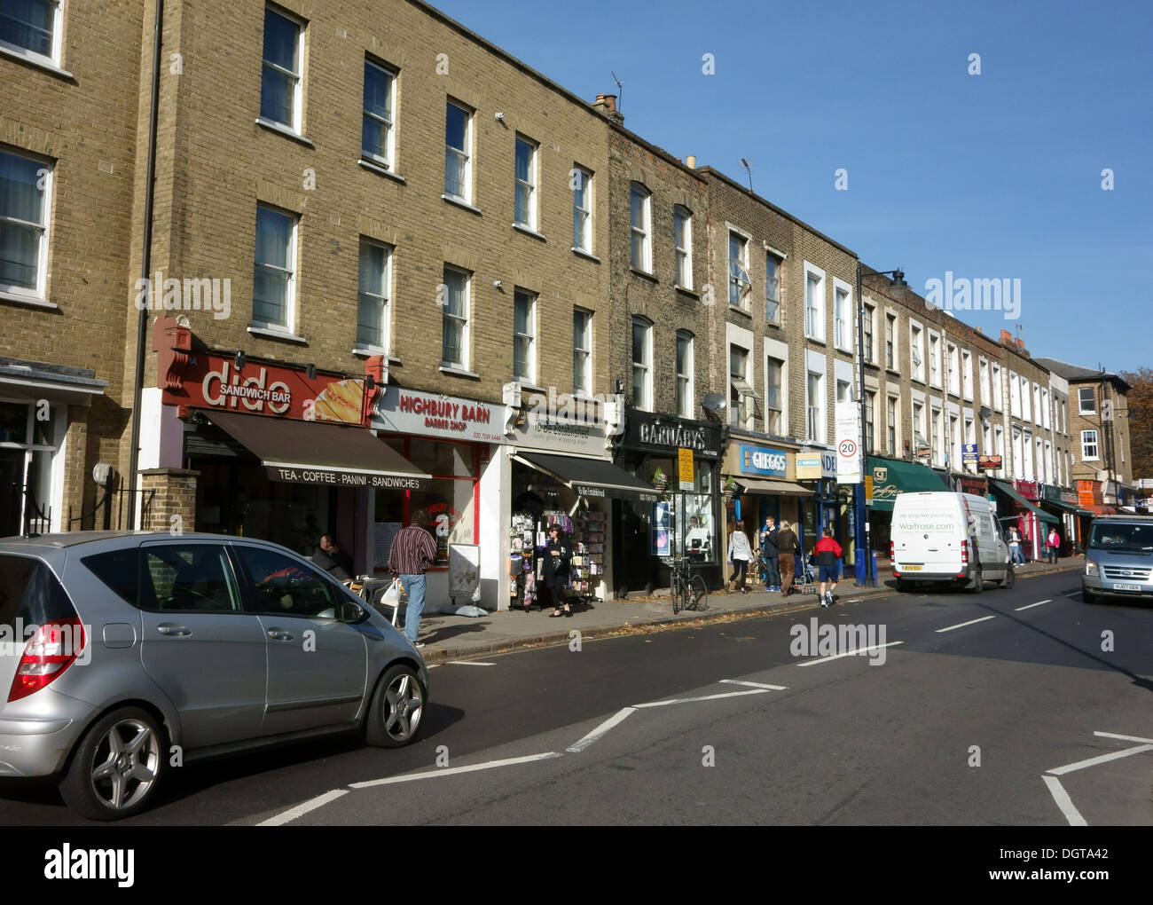 Highbury Barn Islington London Stock Photos Highbury Barn