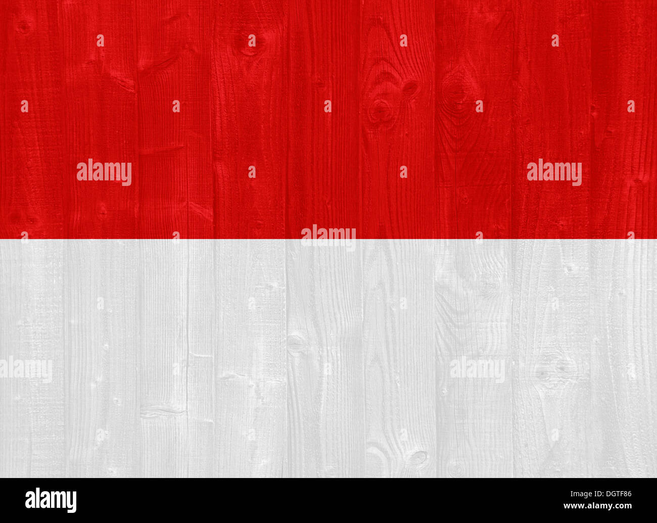 gorgeous Monaco flag painted on a wood plank texture Stock Photo - Alamy