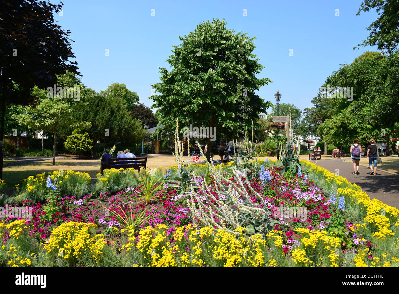 Manor Gardens, Exmouth, Devon, England, United Kingdom Stock Photo Alamy