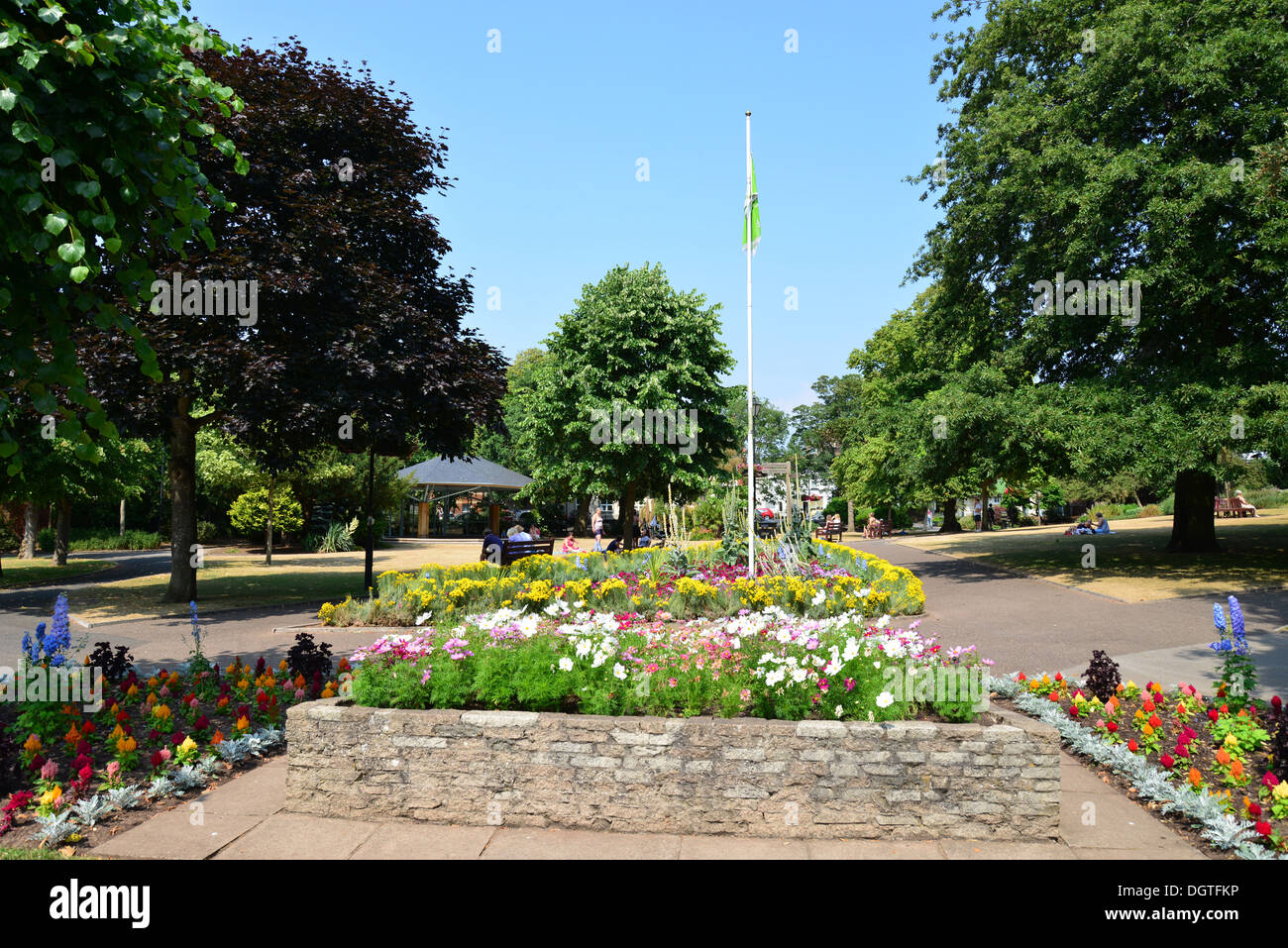 Manor Gardens, Exmouth, Devon, England, United Kingdom Stock Photo Alamy