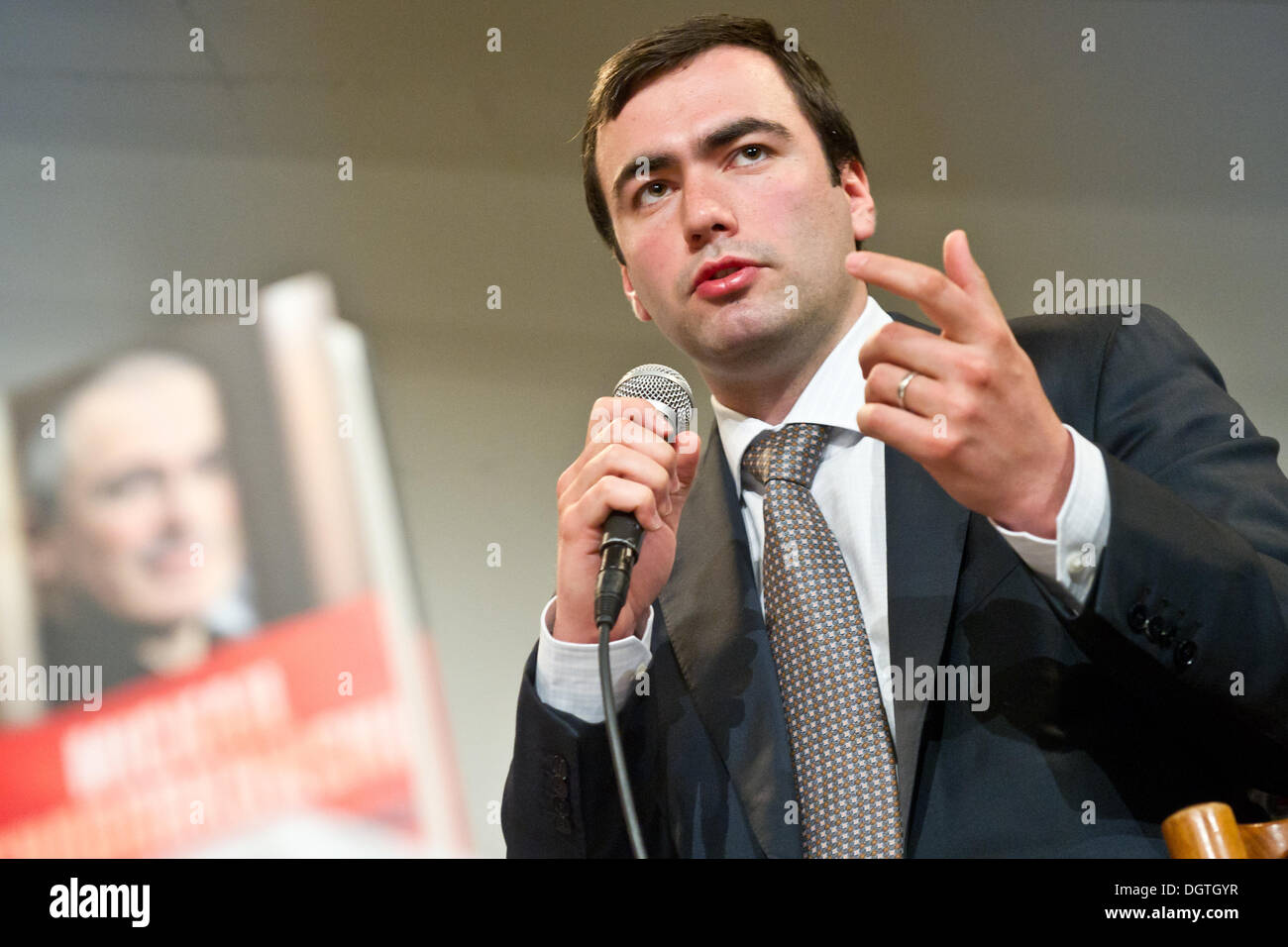 FILE - A file photo dated 26 May 2011 shows Pavel Khodorkovsky during the presentation of the book 'Letters from prison' written by his father, Russian oligarch Mikhail Khodorkovsky, in Berlin, Germany. Photo: Tobias Kleinschmidt/dpa Stock Photo