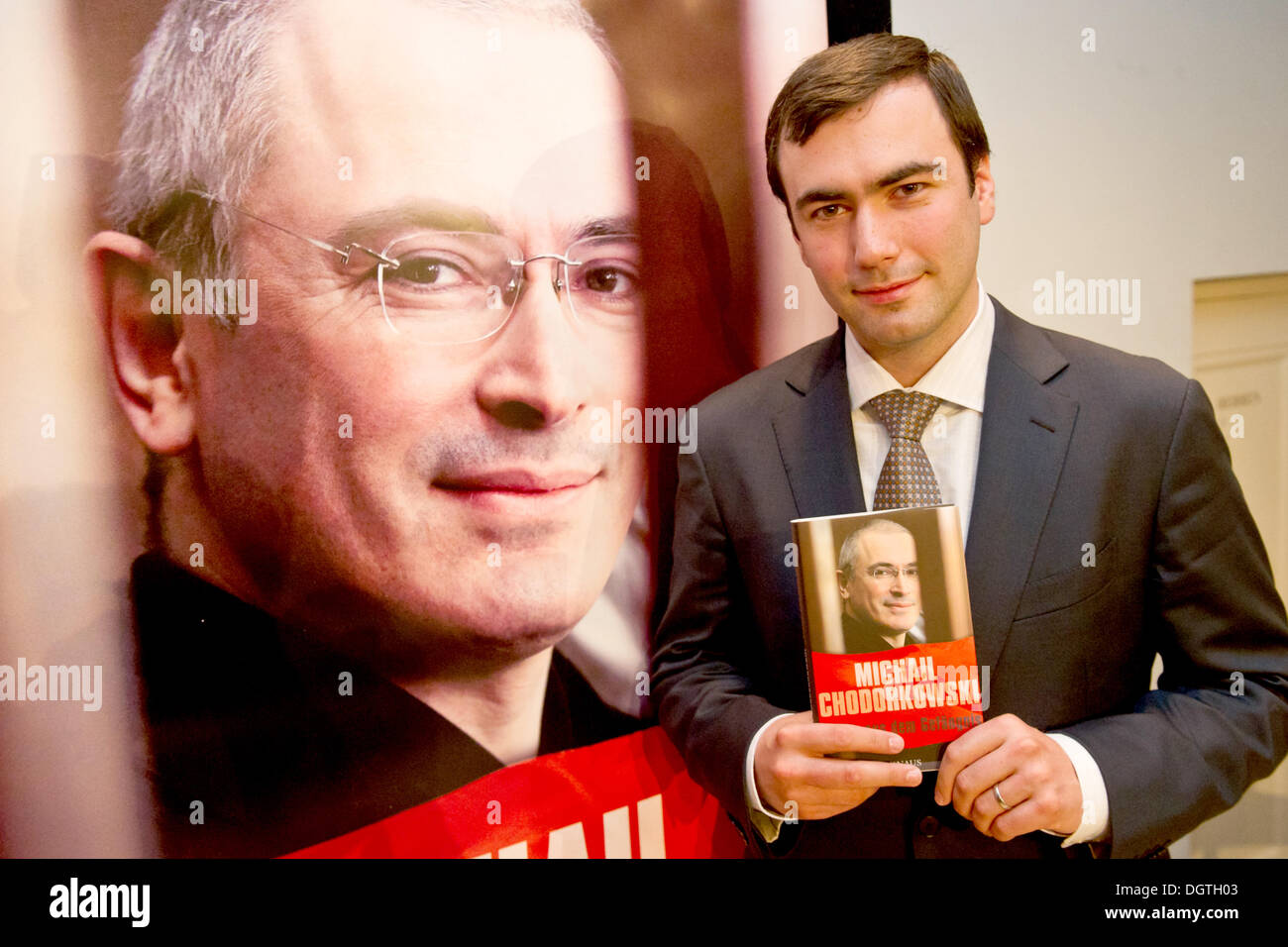 FILE - A file photo dated 26 May 2011 shows Pavel Khodorkovsky during the presentation of the book 'Letters from prison' written by his father, Russian oligarch Mikhail Khodorkovsky, in Berlin, Germany. Photo: Tobias Kleinschmidt/dpa Stock Photo