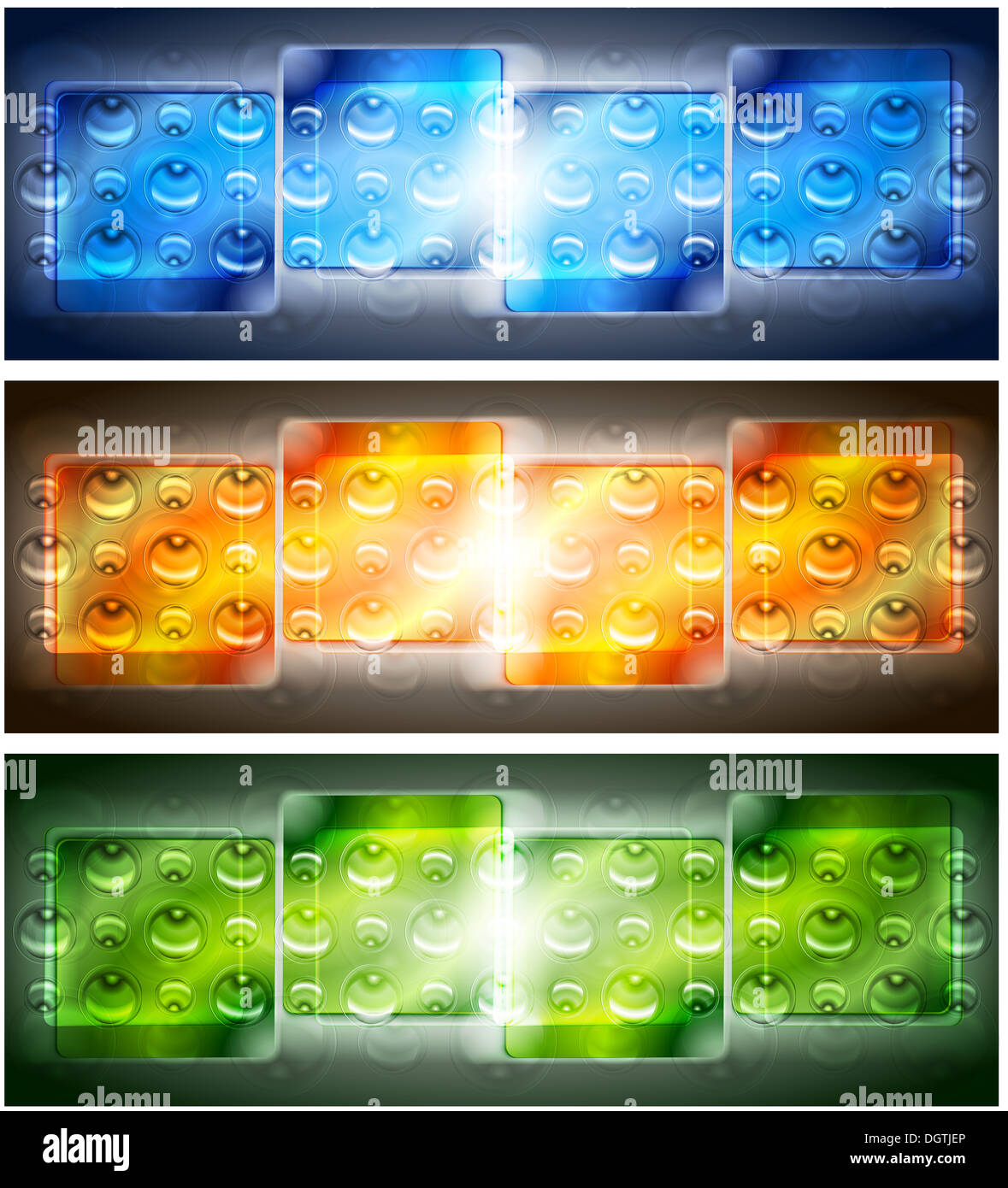 Abstract modern banners. Eps 10 vector background Stock Photo - Alamy