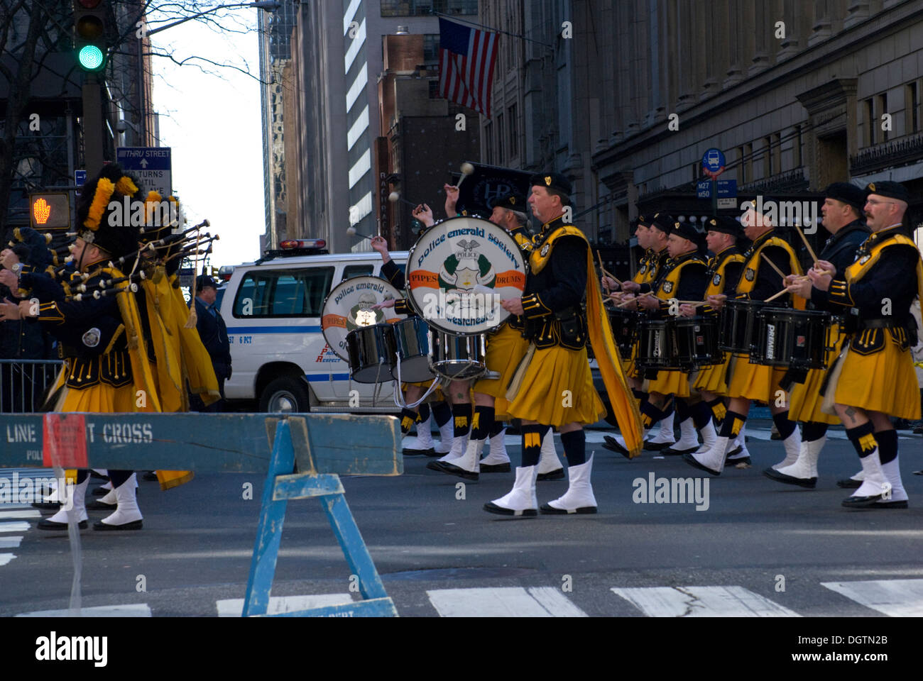 St. Patrick's Day Parade ,New York Stock Photo