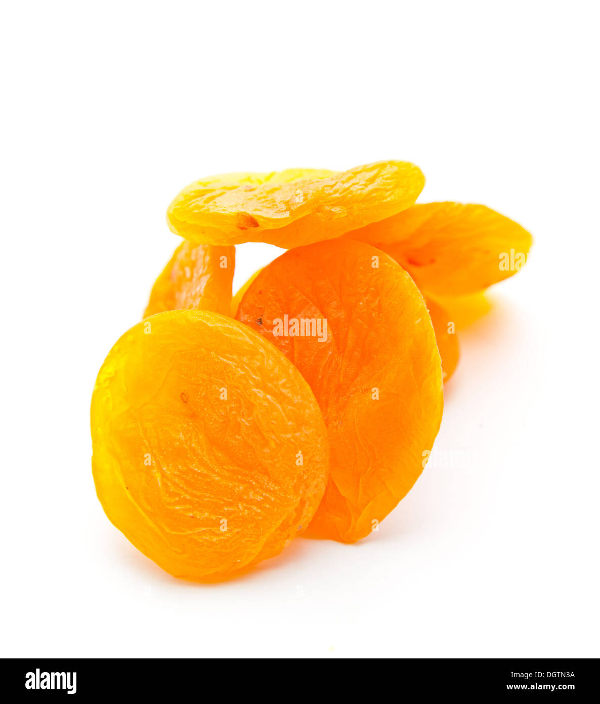 Dried apricots. Isolated on white background Stock Photo Alamy