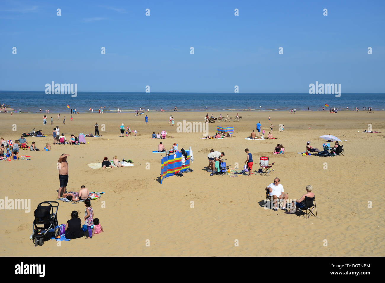 Mablethorpe Beach, Mablethorpe, Lincolnshire, England, United Kingdom