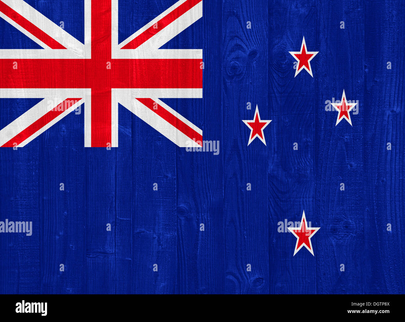 New zealand flag painted color hires stock photography and images