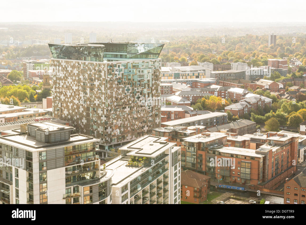 The Cube building, Birmingham, West Midlands, England, UK Stock Photo