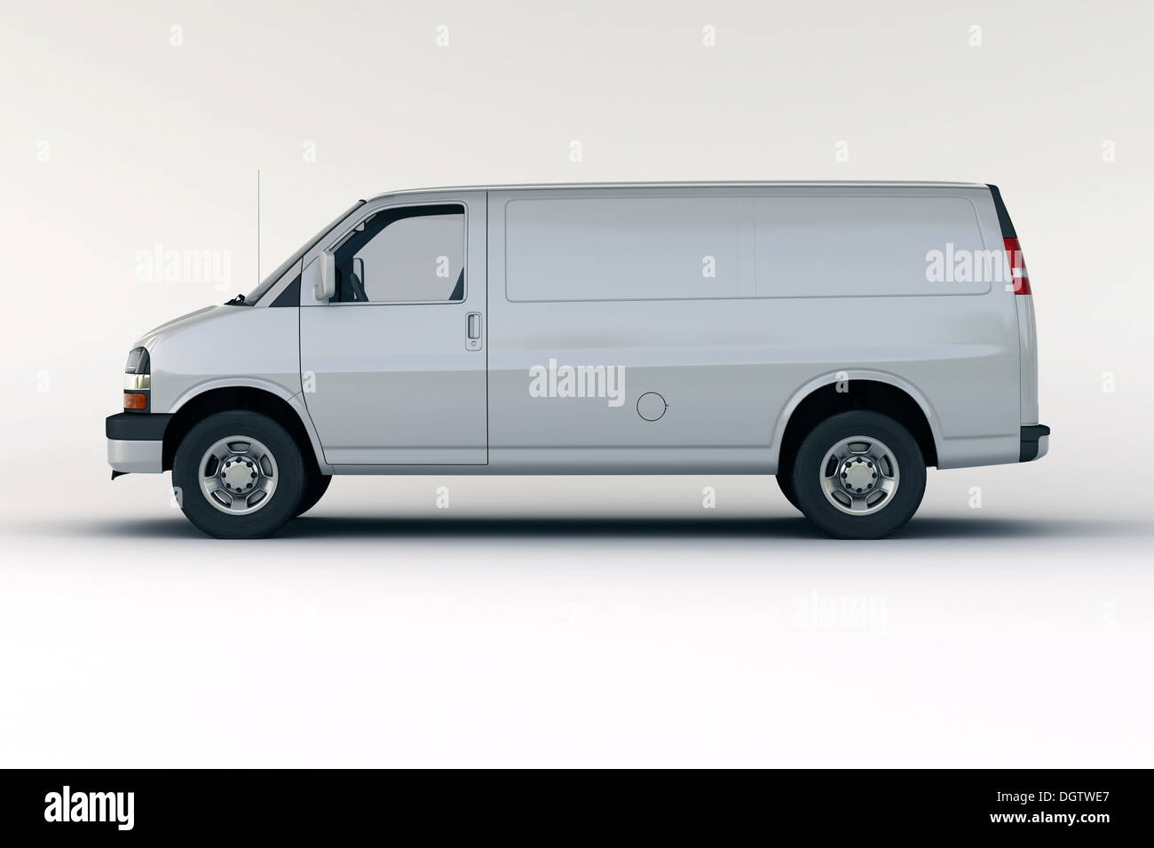 Commercial vehicle Stock Photo