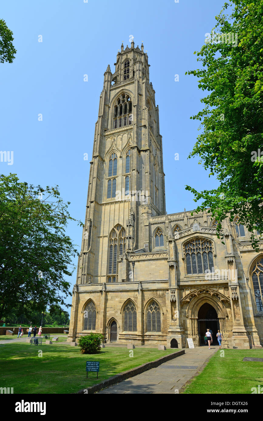 St Botolph's Church (The Stump), Boston, Lincolnshire, England, United Kingdom Stock Photo