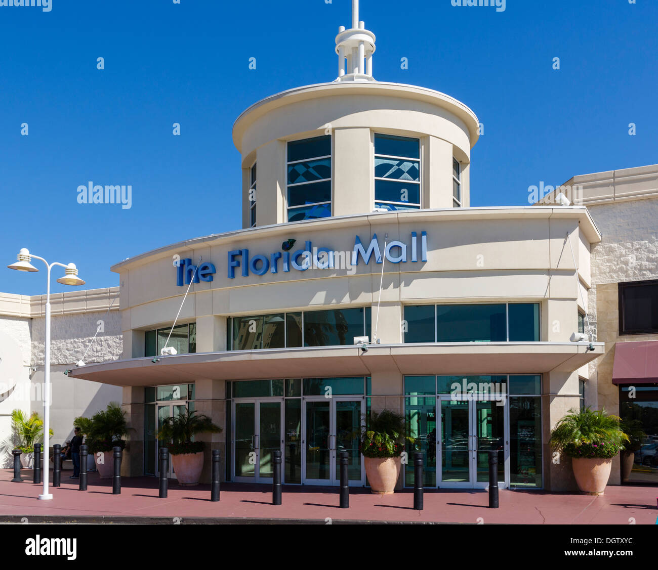 Entrance to The Florida Mall, Orlando, Central Florida, USA Stock Photo
