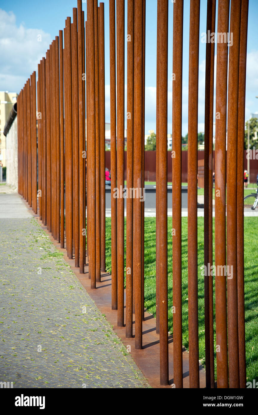 Memorial of the Berlin wall Stock Photo