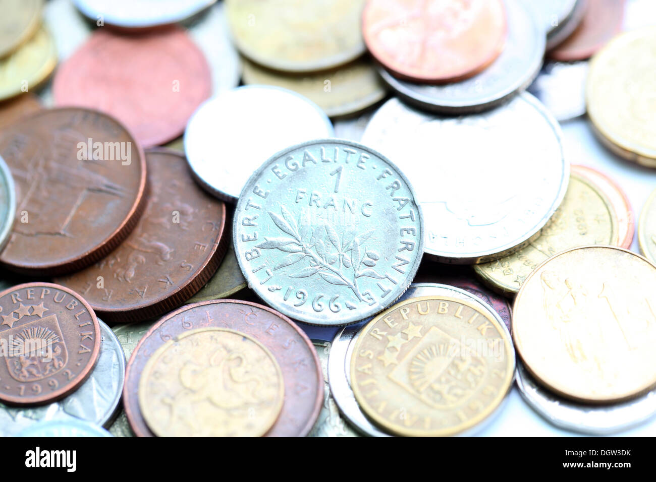 Swiss franc coin hi-res stock photography and images - Alamy