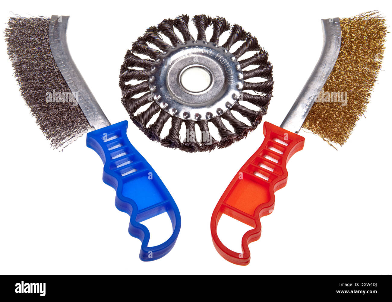 wire brush for mechanical cleaning of metal Stock Photo Alamy