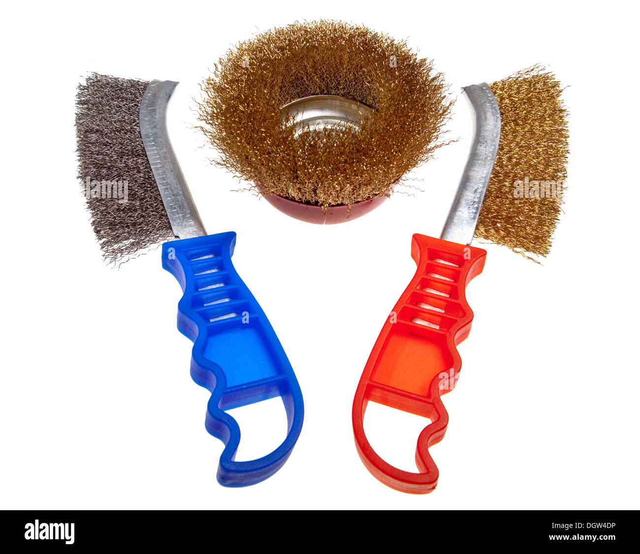 wire brush for metal processing Stock Photo Alamy
