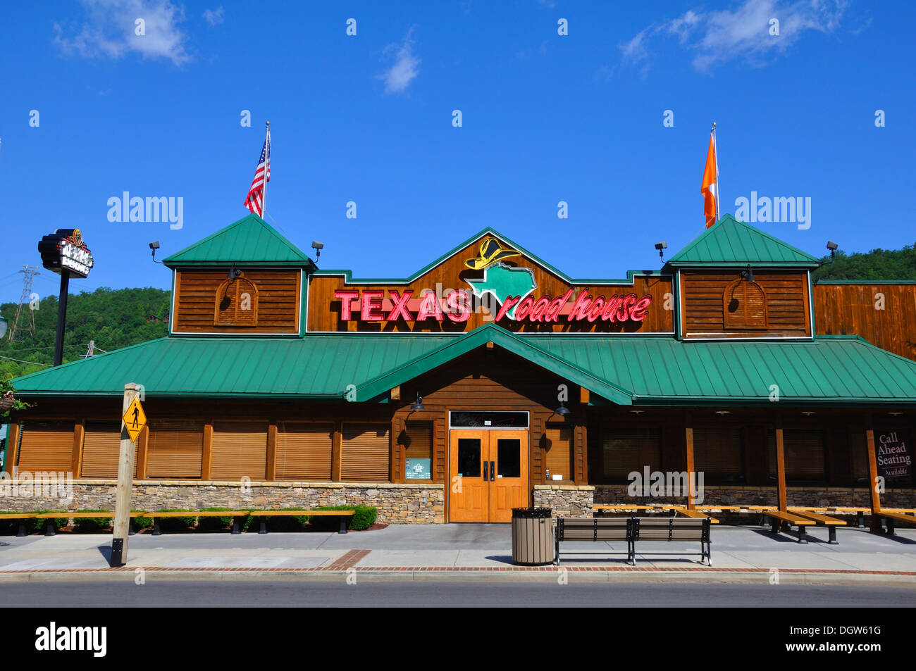 Texas Roadhouse Restaurant, Gatlinburg, Tennessee, USA Stock Photo Alamy