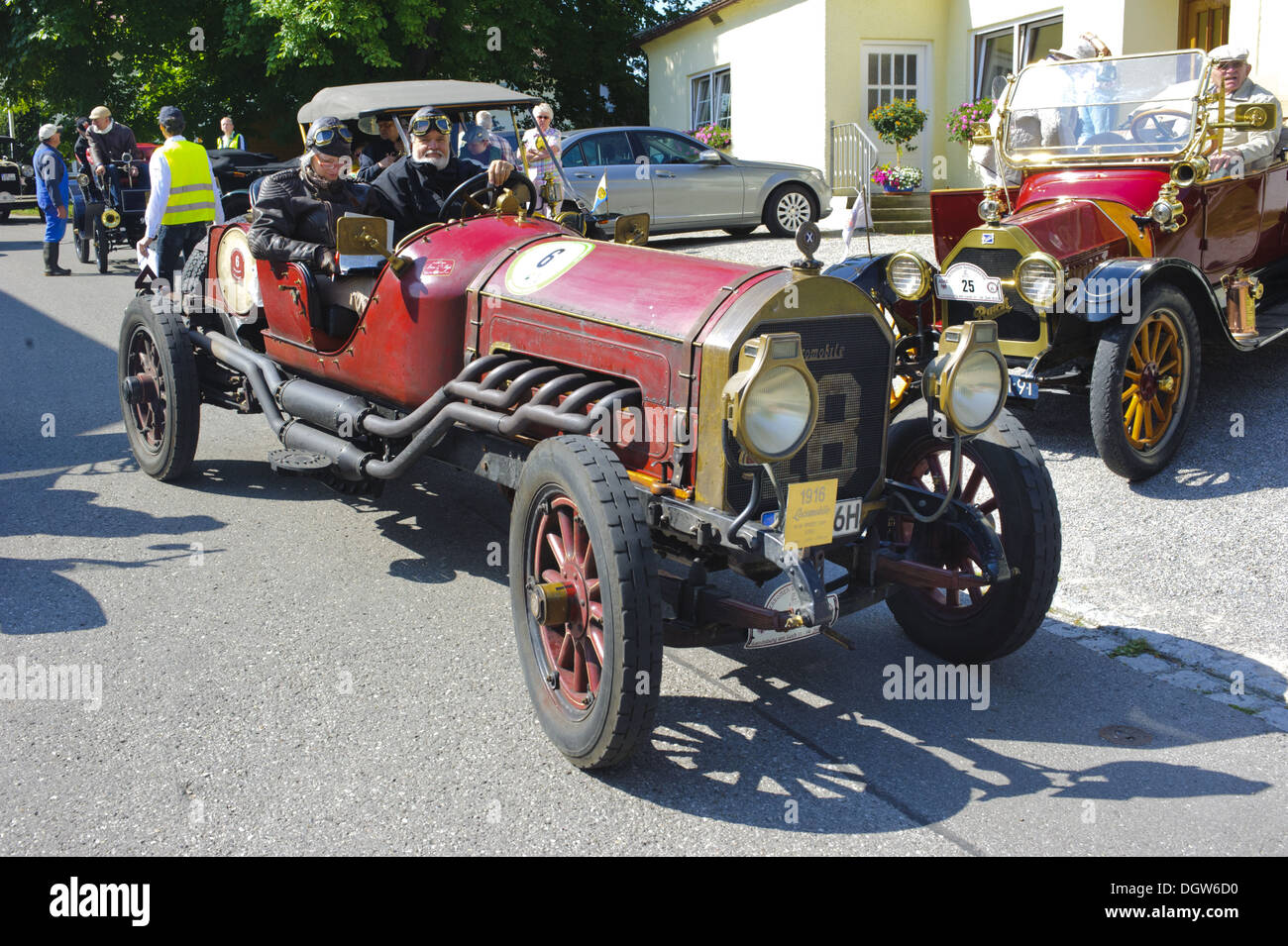 Oldtimer Locomobile Speed Car Stock Photo Alamy