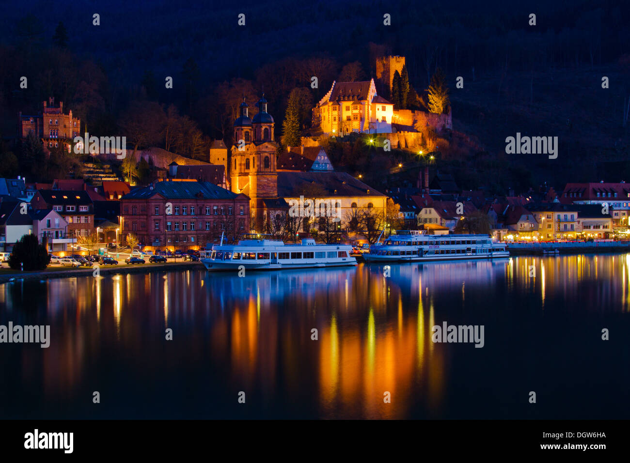 Miltenberg at Main Stock Photo