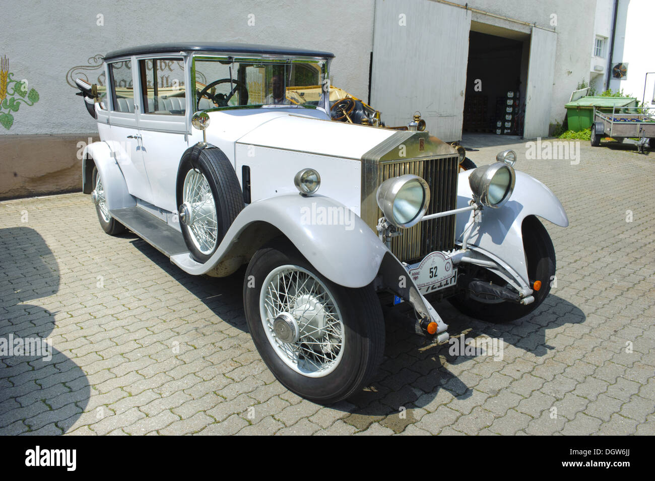 oldtimer car Rolls Royce Phantom Stock Photo