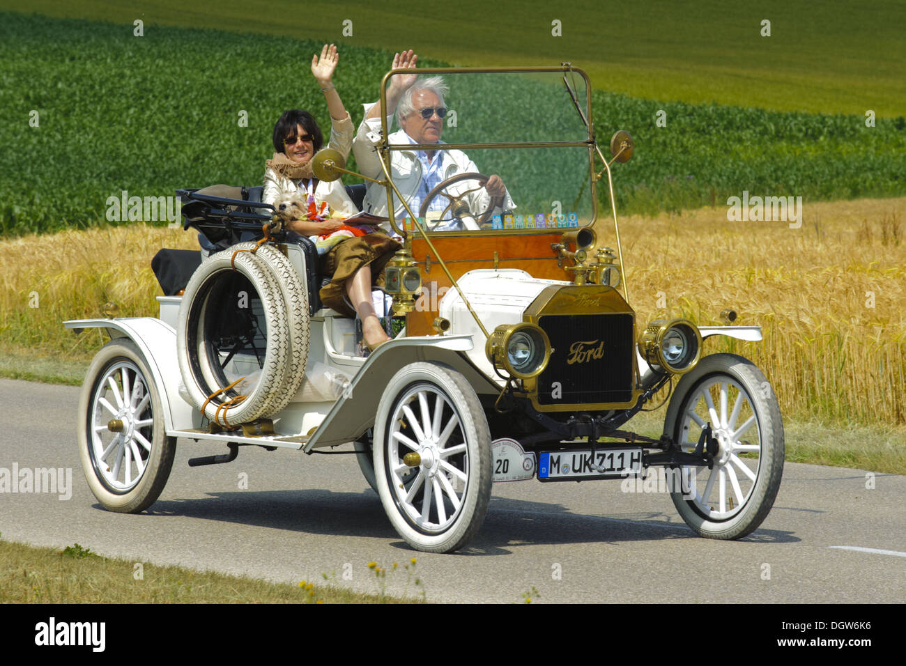 oldtimer car Ford T Roadster Stock Photo