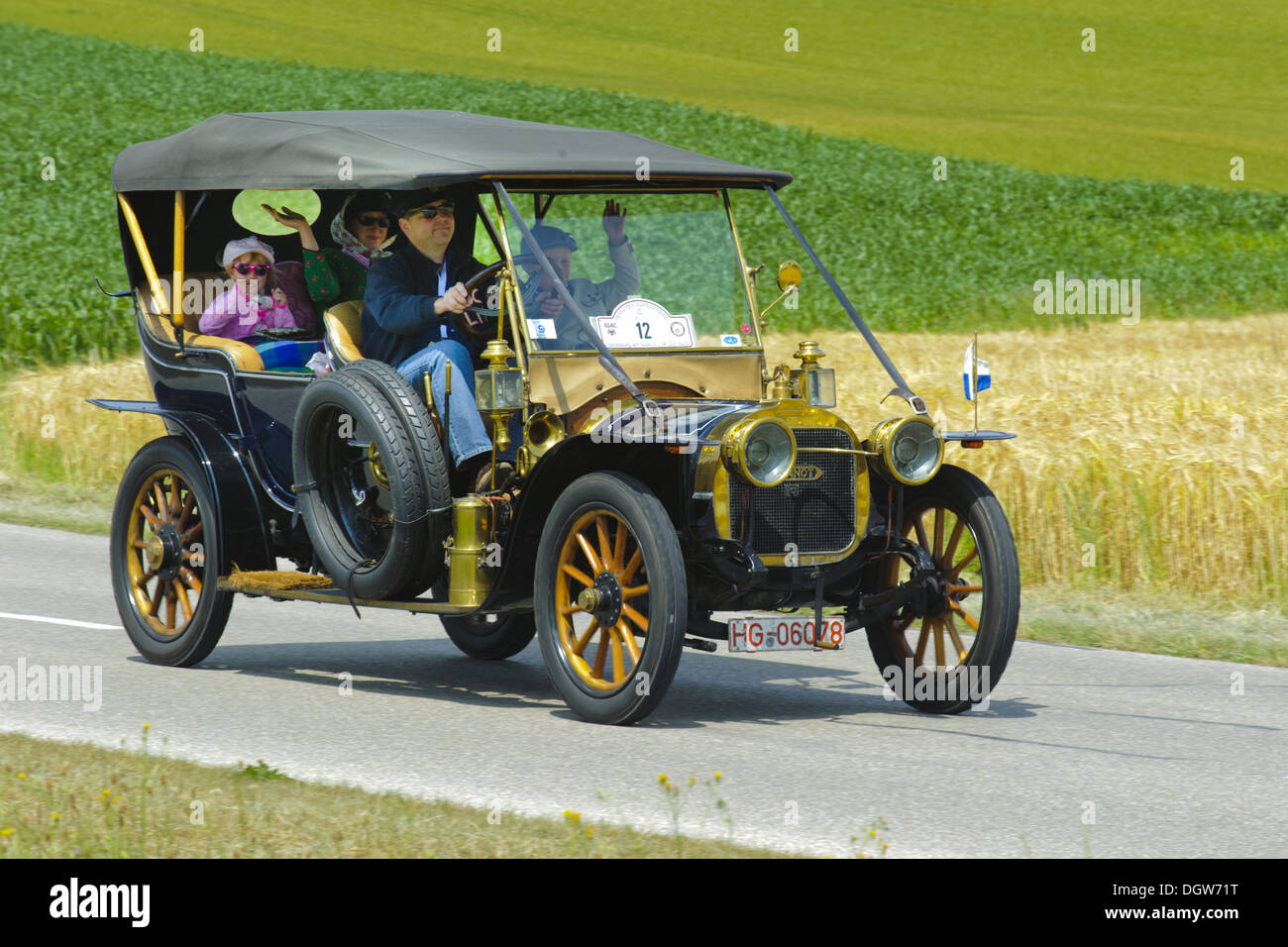 oldtimer car Duhanot CG Bolide Stock Photo