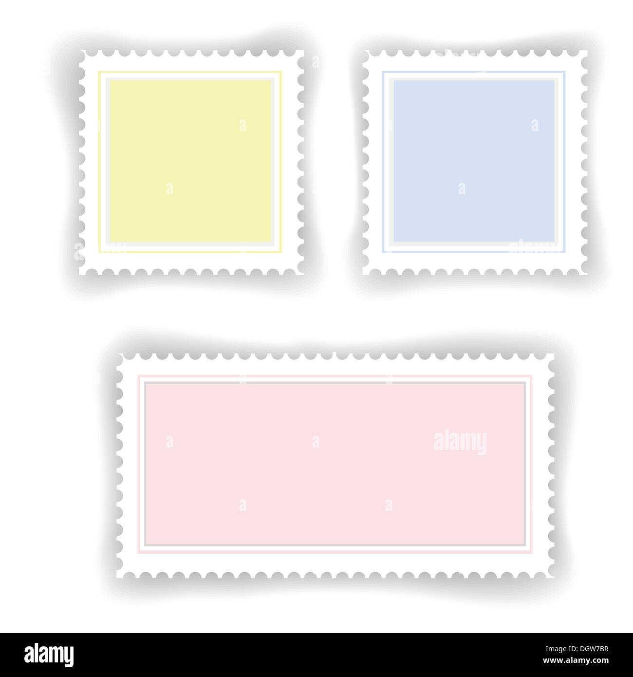 postage stamps Stock Photo Alamy