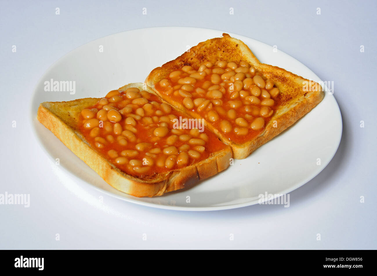 Two plates of beans on toast hires stock photography and images Alamy