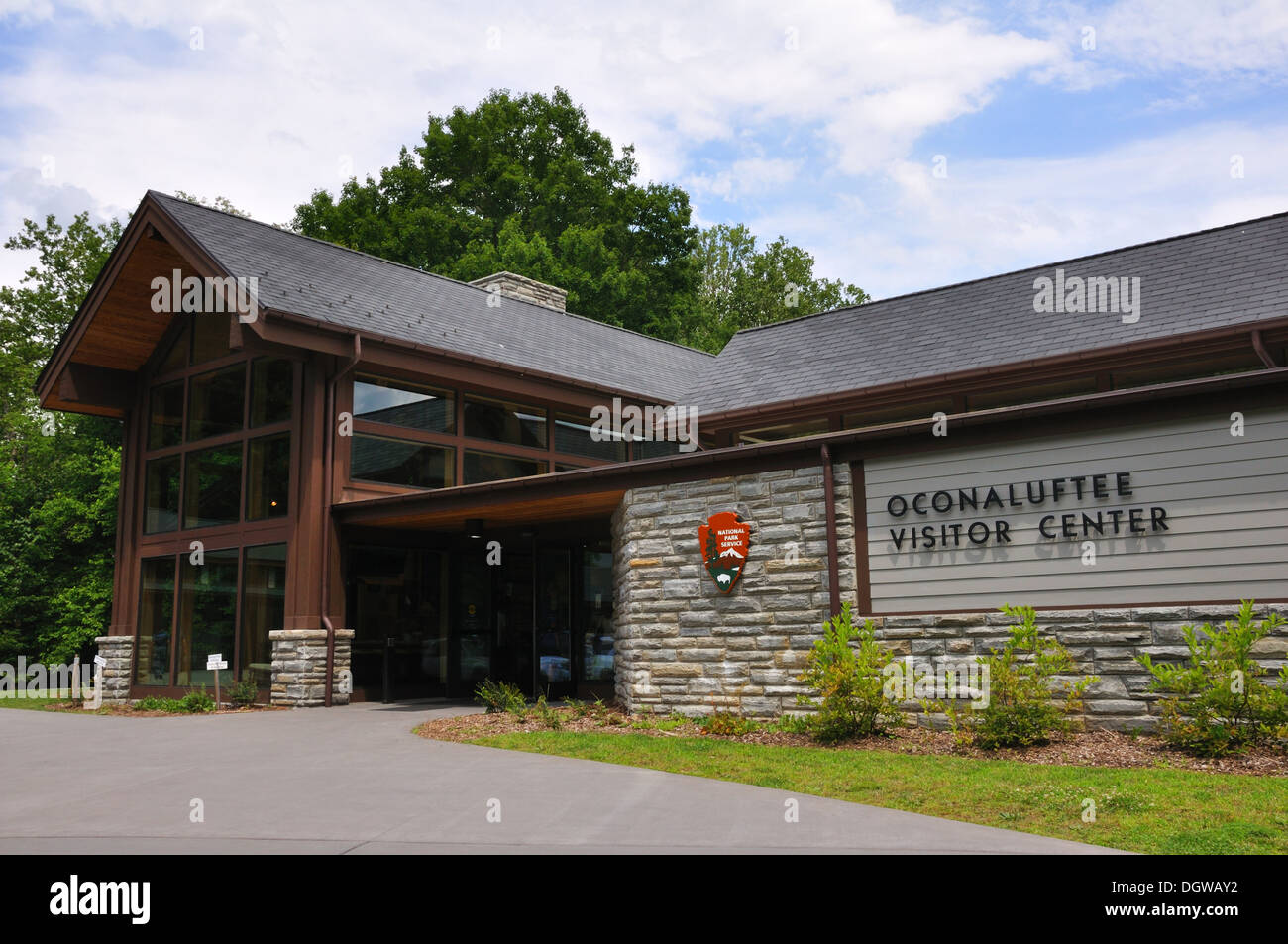 Oconaluftee Visitor Center, Smoky Mountains National Park, Cherokee