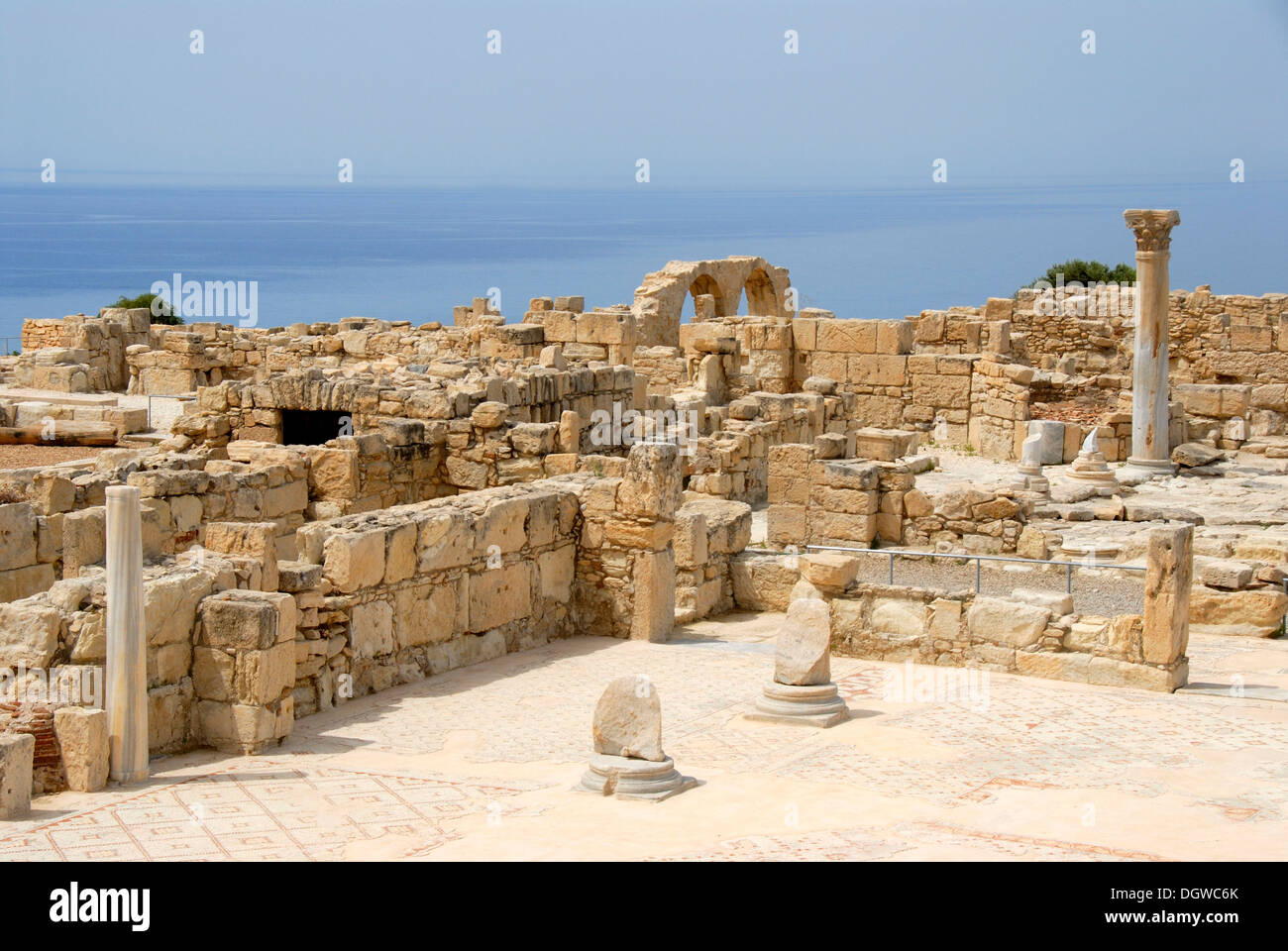 Archeology, antiquity, archaeological site, columns and walls, early