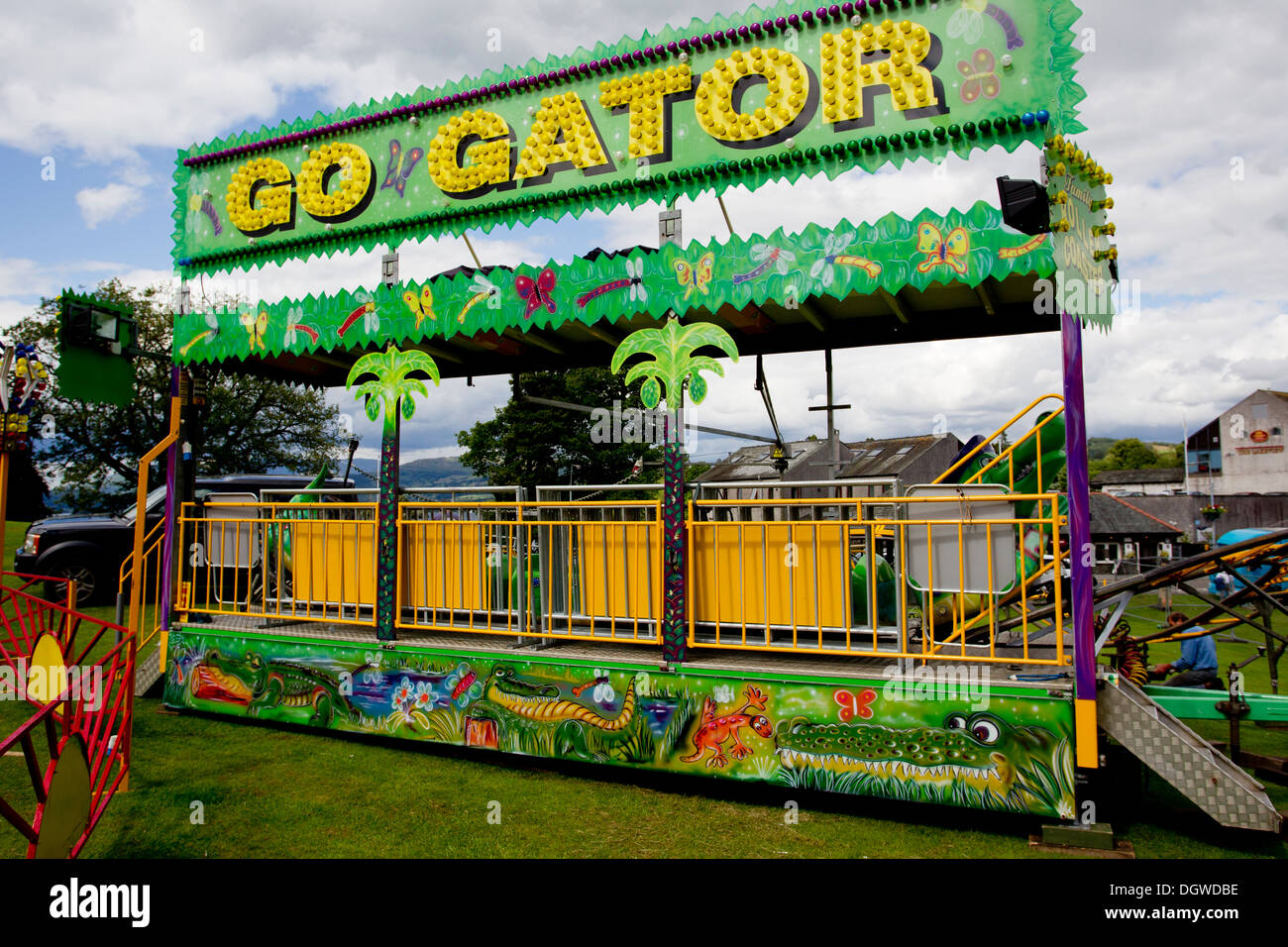 Taylors cumbria amusements funfair rides hi-res stock photography and ...