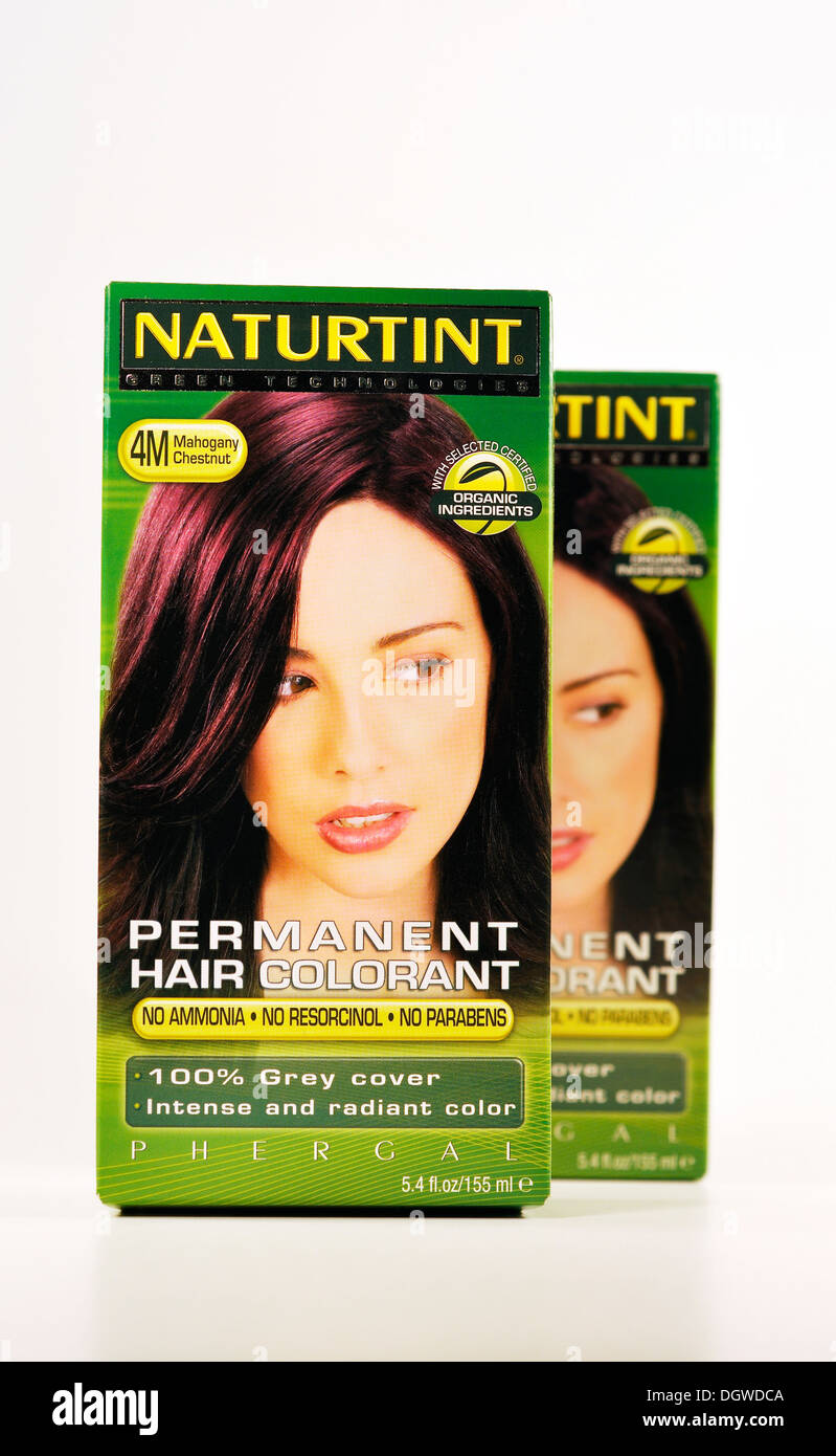 Natural Hair Colorant Packages Stock Photo 62024938 Alamy