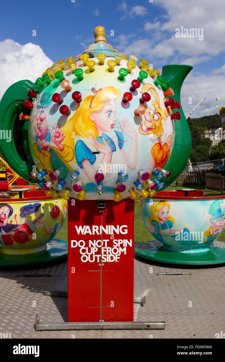 Some of Taylors Cumbria Amusements funfair rides and stalls on the ...