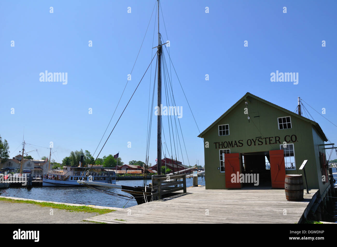Thomas Oyster House, Mystic Seaport, Connecticut, USA Stock Photo Alamy