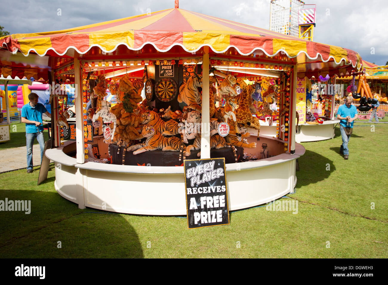 Taylors cumbria amusements funfair rides hi-res stock photography and ...