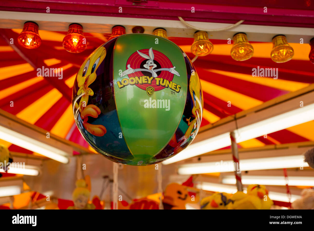 Some of Taylors Cumbria Amusements funfair rides and stalls on the ...