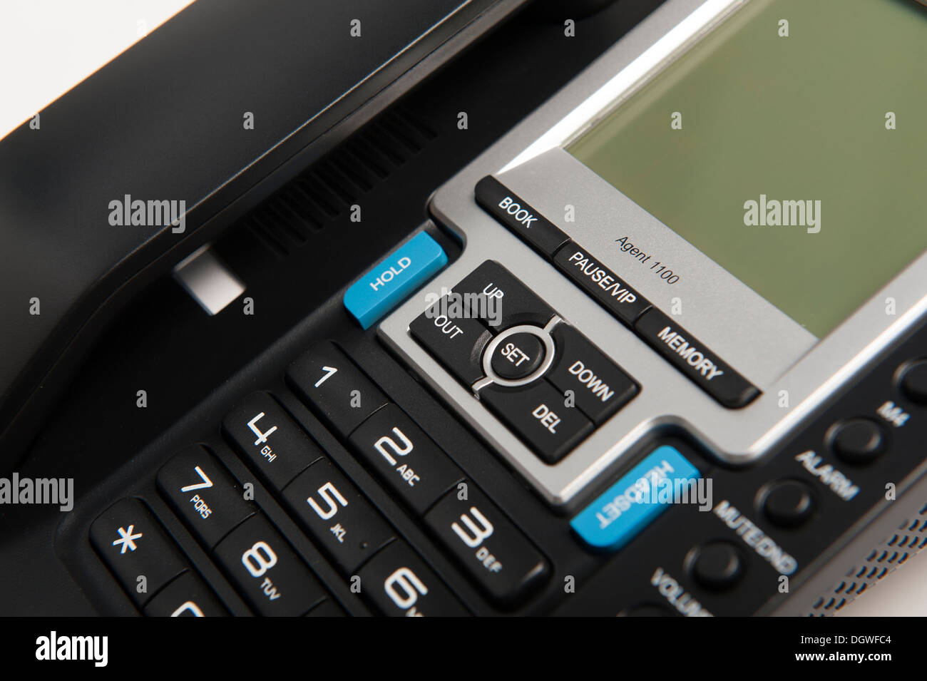 Modern business Telephone Call Us Contact Us Stock Photo