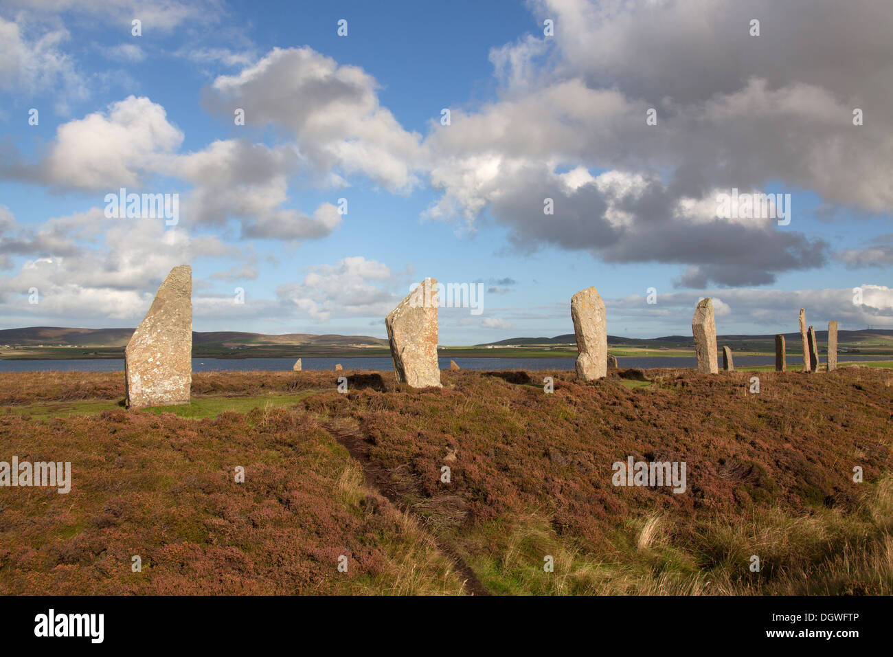 Islands Of Orkney Scotland Picturesque View Of Orkneys Historic Ring