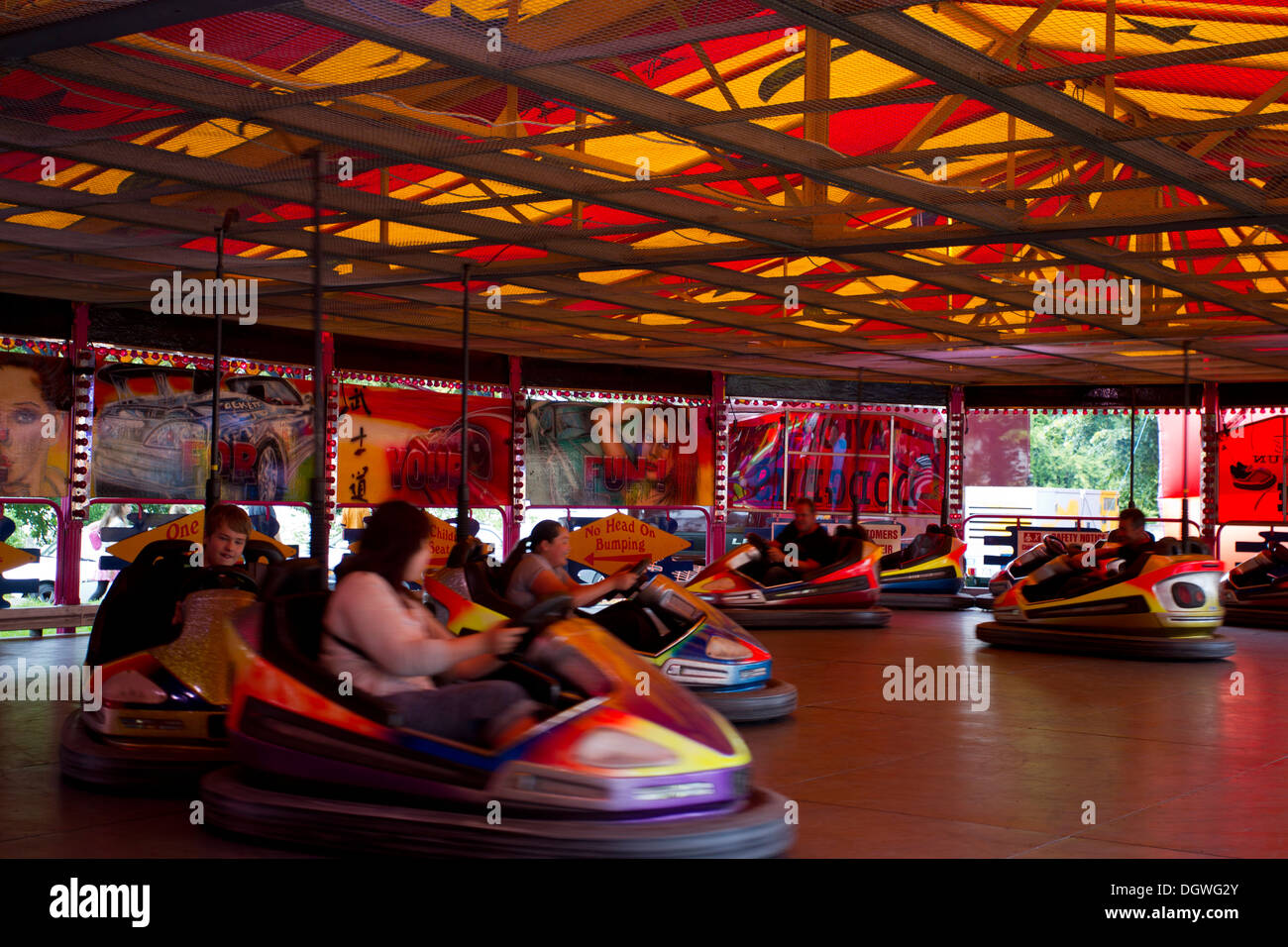 Taylors cumbria amusements funfair rides hi-res stock photography and ...